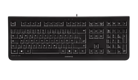 CHERRY JK-0800BE-2 černá / Kancelářská klávesnice / drátová / USB / Belgický layout 