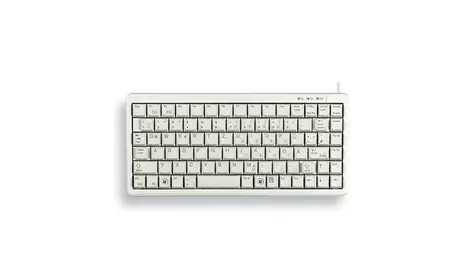 CHERRY G84-4100LCMDE-0 šedá / kompaktní klávesnice / drátová / USB / DE layout
