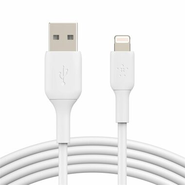 BELKIN CAA001bt2MWH kabel USB-A na Lighting bílá / 2m 