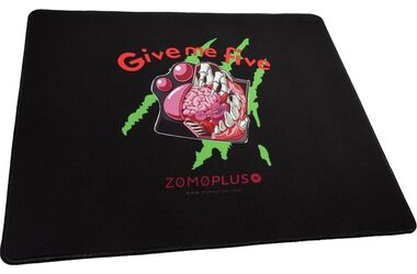 ZOMOPLUS Give Me Five černá / herní podložka pod myš / 500 x 420 x 3mm