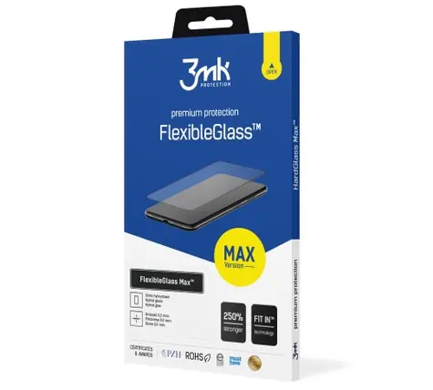 3mk FlexibleGlass Max Hybridní sklo pro Samsung Galaxy S22+ (SM-S906) černá