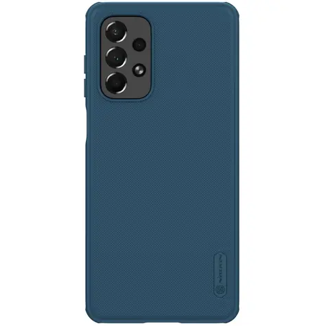 Nillkin Super Frosted PRO Zadní Kryt pro Samsung Galaxy A73 5G modrá
