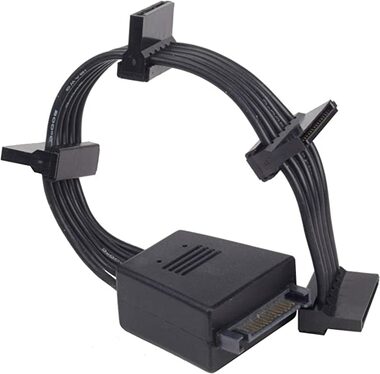 SilverStone SST-CP06-E4 / Kabel na připojení 4 SATA zařízení