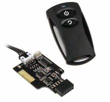 Silverstone ES02-USB dálkové ovladání pro zapnutí a vypnutí PC / 20 metrů vzdálenost / 2.4 GHz