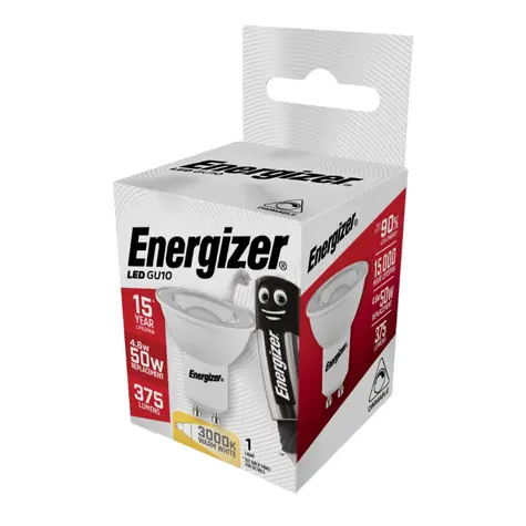 Energizer S8826 LED GU10 žárovka 5.7 / patice GU10 / 3000K / 345lm / 15000h