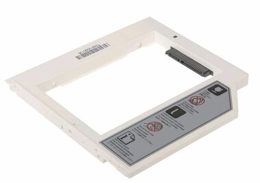 SilverStone SST-TS08 Slim ODD adaptér pro 9.5mm slot bílá / slimline 2.5" SATA 