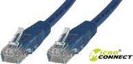MicroConnect CAT5e U/UTP 1m modrá / PVC