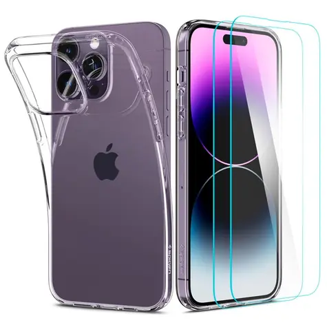 Spigen Crystal Pack ochranný kryt pro Apple iPhone 14 Pro čirá