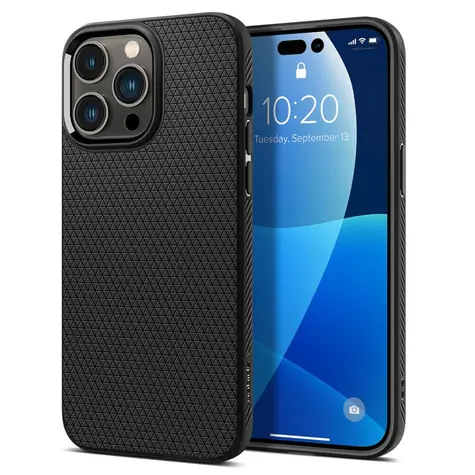 Spigen Liquid Air ochranný kryt pro Apple iPhone 14 Pro matně černá