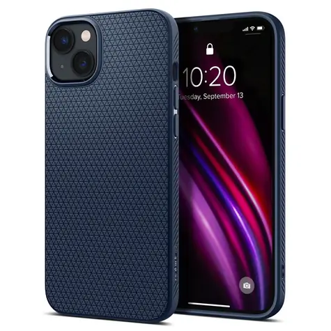 Spigen Liquid Air ochranný kryt pro Apple iPhone 14 modrá