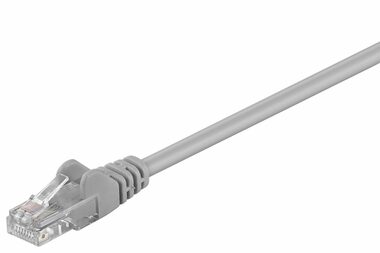 MicroConnect CAT5e U/UTP 5m CCA bílá / PVC