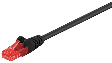 MicroConnect CAT6 U/UTP 2m CCA černá / PVC