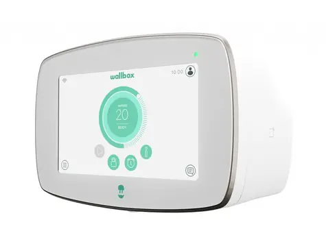 Wallbox Commander 2 bílá / nabíječka elektrického automobilu / 5 m kabel / Type 2 Socket / 22kW