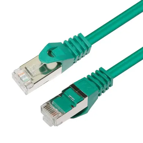 MicroConnect CAT7 S/FTP Patch Cord 1.5m zelená / LSZH