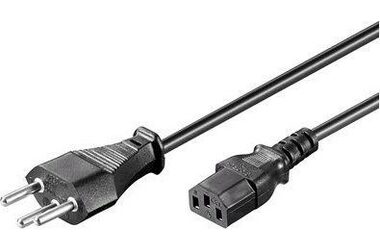 MicroConnect Power Cord Swiss Typ J - C13 1.8m černá / Švýcarská koncovka
