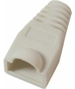 MicroConnect Kryt konektoru RJ45 bílá / 50ks