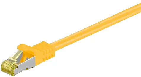 MicroConnect CAT7 S/FTP Patch Cord 0.5m žlutá / LSZH