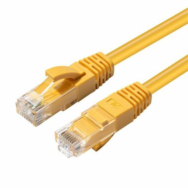 MicroConnect CAT6 U/UTP 3m žlutá / LSZH