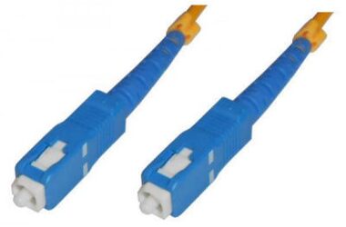 MicroConnect Optical Fibre Cable SC/SC Singlemode simplex OS2 15m žlutá