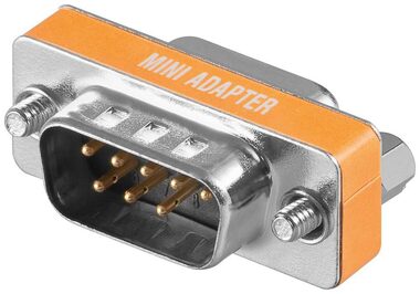 MicroConnect Mini Gender adaptér DB9 M/F Null Modem