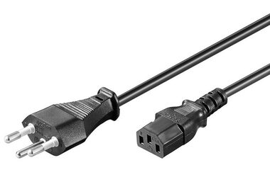 MicroConnect Power Cord Swiss Typ J - C13 5m černá / Švýcarská koncovka