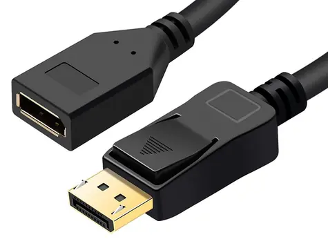 MicroConnect Prodlužovací kabel DisplayPort M-F 3m černá / 21.6Gbit/s