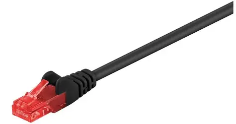 MicroConnect CAT6 U/UTP VALUEPACK 15m černá / PVC / 5ks 