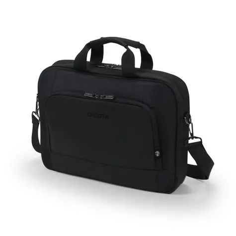 DICOTA Eco Top Traveler BASE 13-14.1" černá / brašna na notebook / Polyester+recyklovaný plast