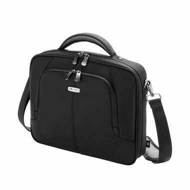 DICOTA Eco multi Compact 14-15.6" černá / brašna na notebook / Polyester+recyklovaný plast