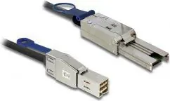DeLock Kabel Mini SAS HD SFF-8644 > Mini SAS SFF-8088 2 m