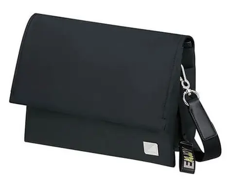 Samsonite Workationist černá / Dámská taška přes rameno / Vnitřní organizér / 4.5 L