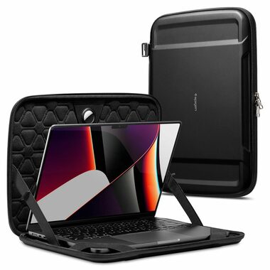 Spigen Rugged Armor Pro ochranný kryt pro MacBook Pro 16" černá