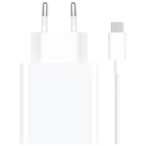 Xiaomi MDY Type-A nabíječka 67W bílá / 1x USB-A / USB-C kabel (1m)