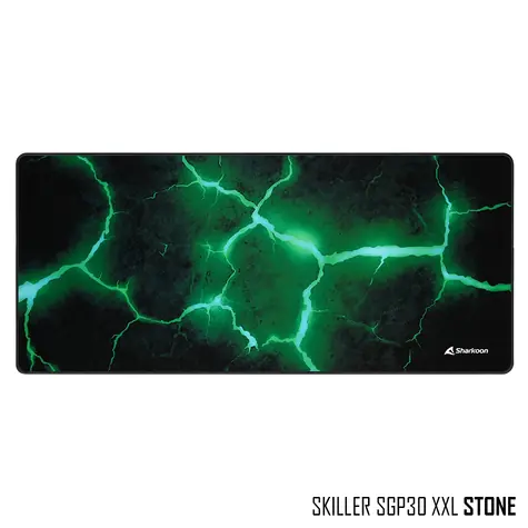 Sharkoon SKILLER SGP30 STONE černá / podložka pod myš / XXL velká / nekluzká 