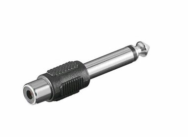 PremiumCord Adaptér 6.3mm Mono plug - 1xCINCH samec-samice