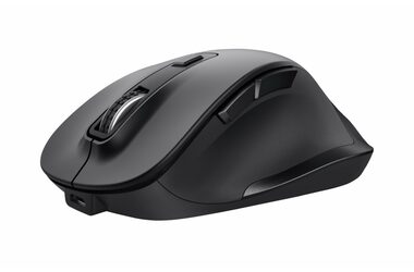 TRUST Fyda Wireless černá / bezdrátová myš / USB / 2400dpi / 6 tlačitka / 2.4GHz