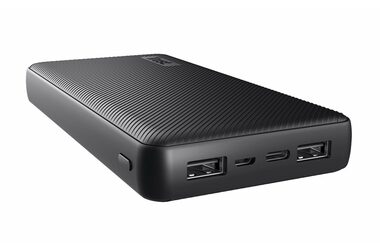 TRUST Primo černá / powerbank / 20000 mAh / Micro-USB / USB-C / 2x USB-A