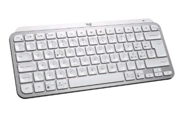 Logitech Wireless MX mini US šedá / Bezdrátová klávesnice / podsvícená / US verze / doprodej