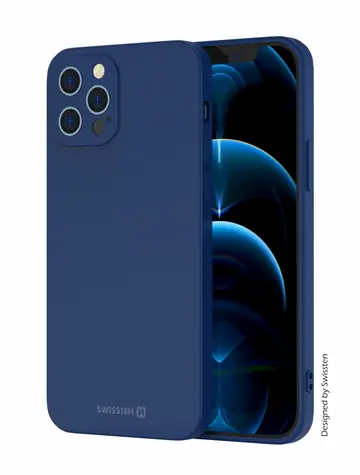 SWISSTEN SOFT JOY pouzdro pro SAMSUNG A235F GALAXY A23 modrá