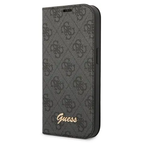 GUESS PC/TPU 4G Metal Camera Outline Book Pouzdro pro Apple iPhone 14 černá