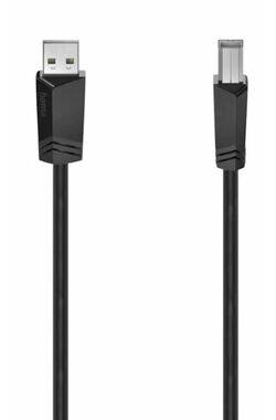 Hama 200602 propojovací kabel USB 2.0 A samec na USB-B samec 1.5m černá