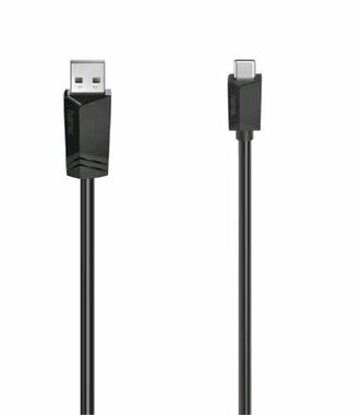 Hama 200632 kabel USB-A na USB-C 1.5 m černá