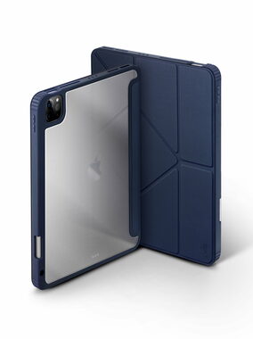 Uniq Moven Antimikrobiální pouzdro pro Apple iPad Pro 11 (2021) - SLATE BLUE (modrá)