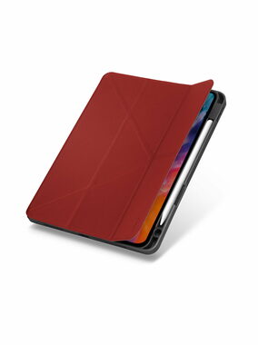 Uniq Transforma Rigor Antibakteriální ochranné pouzdro pro Apple iPad Air 10.9 (2020) - CORAL (červená)