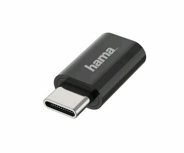 Hama 200310 redukce USB-C samec na microUSB samice 