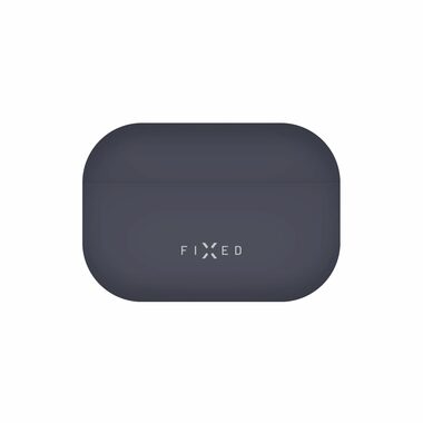 FIXED Ultratenké silikonové pouzdro Silky pro Apple AirPods Pro 2 modrá
