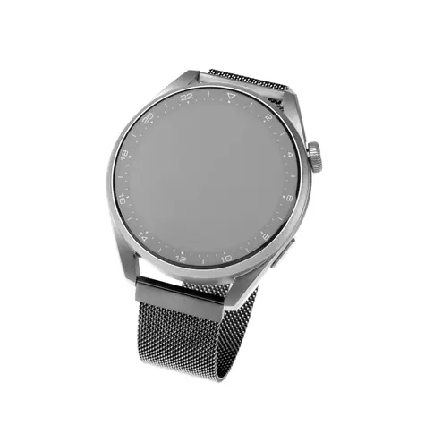FIXED Mesh Strap Síťovaný nerezový řemínek s Quick Release a šířkou 18mm pro smartwatch černá