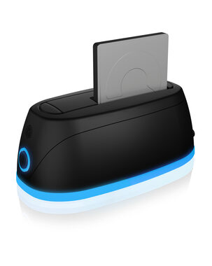 Icy Box IB-1124L-C3 černá / dokovací stanice pro HDD SATA 2.5” + 3.5”