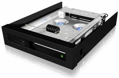 Icy Box IB-2217aStS černá / Externí box pro 2.5" HDD/SSD / SATA III 