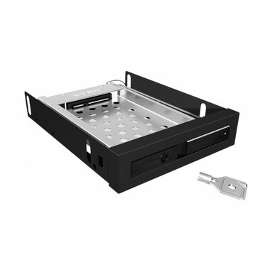 Icy Box IB-2217StS černá / Externí box pro 2.5" HDD/SSD / SATA III / Hot-Swap 